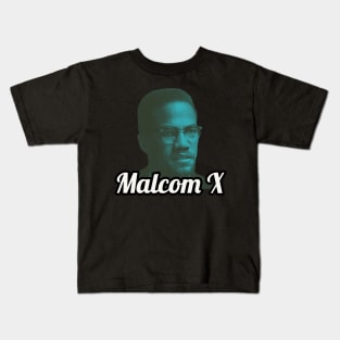 Retro Malcom X Kids T-Shirt